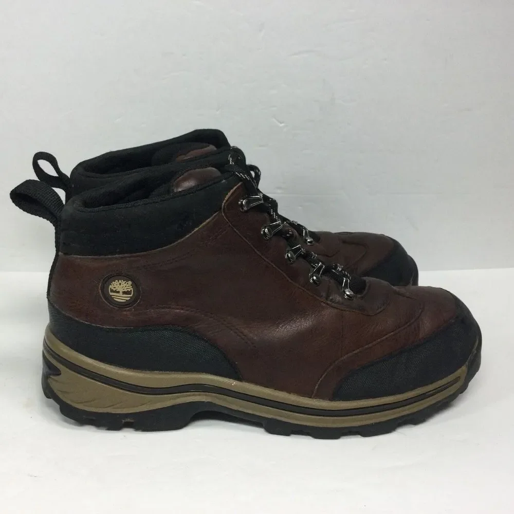 Timberland Boys Back Road 22913 Brown Hiking Boots Lace Up Size‎ 4.5 Women 6.5